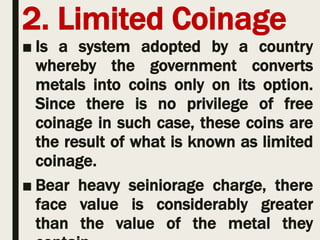 Kinds of coinage | PPTX