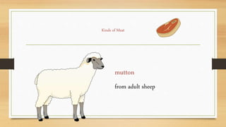 Kinds of meat | PPTX