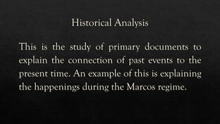 Chapter 4 Historical Analysis Research Example The Five Kinds of Qualitative Research.pptx