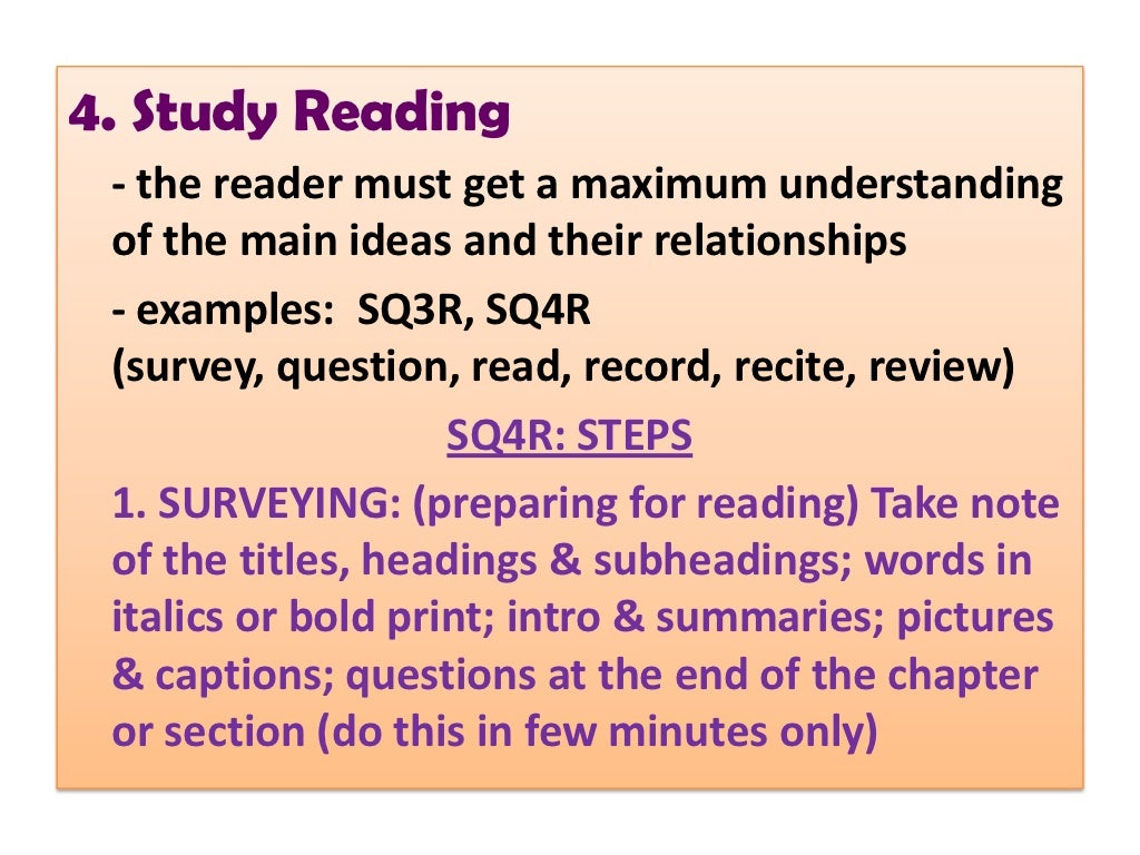 definition of simple reading