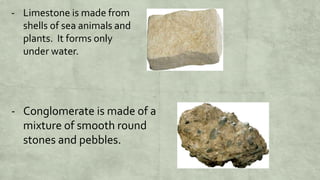 Kinds of rocks | PPTX