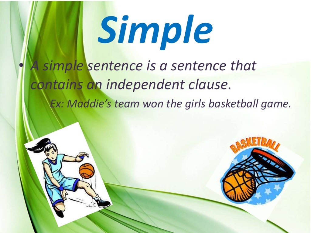 Presenting to you in a sentence image