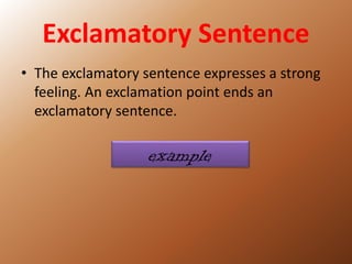 Kinds of sentences | PPTX