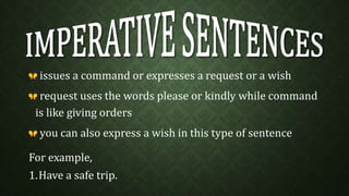 Kinds of Sentences | PPTX