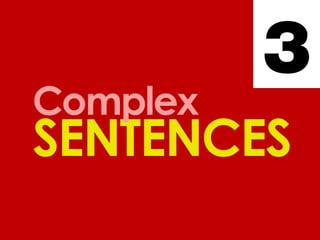 Kinds of Sentences According to Structure - Grammar Lesson Slide 93