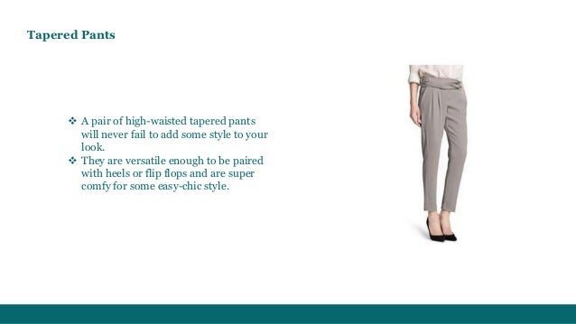Kinds of trousers every girl should have
