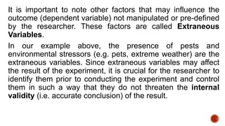 Practical Research Lesson_Different Kinds of Variables | PDF
