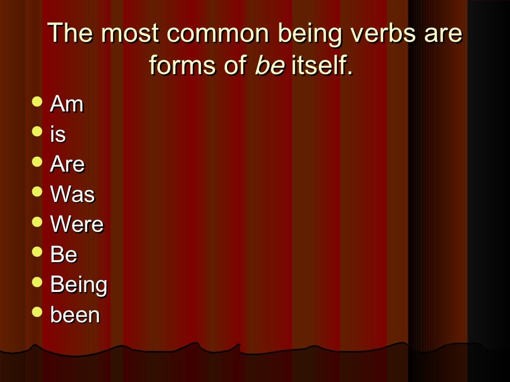 Kinds Of Verbs 3 1 1 
