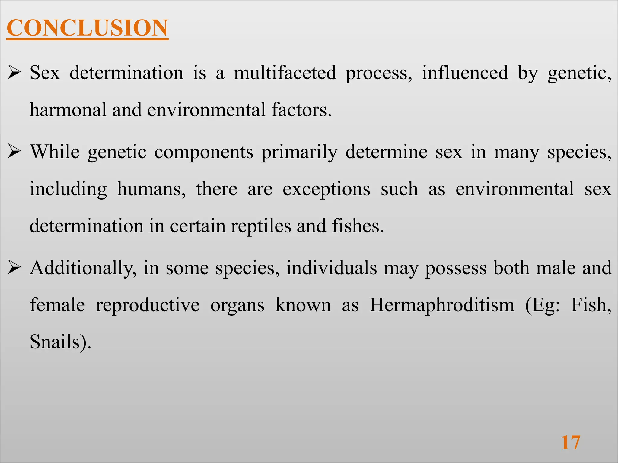 SEX DETERMINATION In Human , Drosophila melanogaster. | PPTX