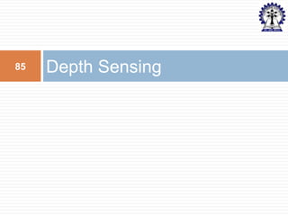 85

Depth Sensing

 