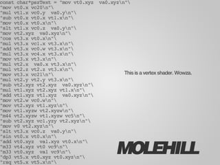Microsoft Kinect and Molehill