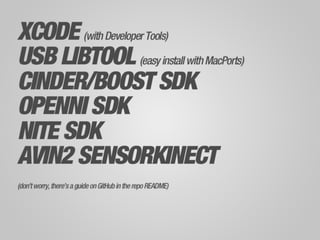 Microsoft Kinect and Molehill