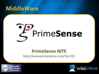 MiddleWarePrimeSense NITEhttp://www.primesense.com/?p=515