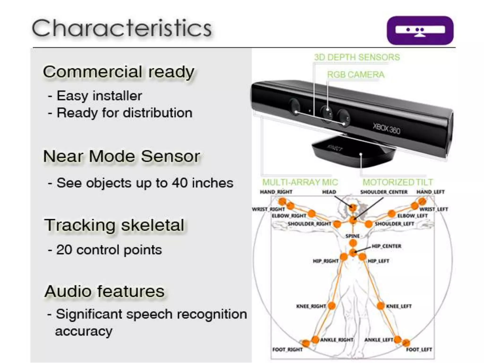 Kinect for Windows sdk - Overview