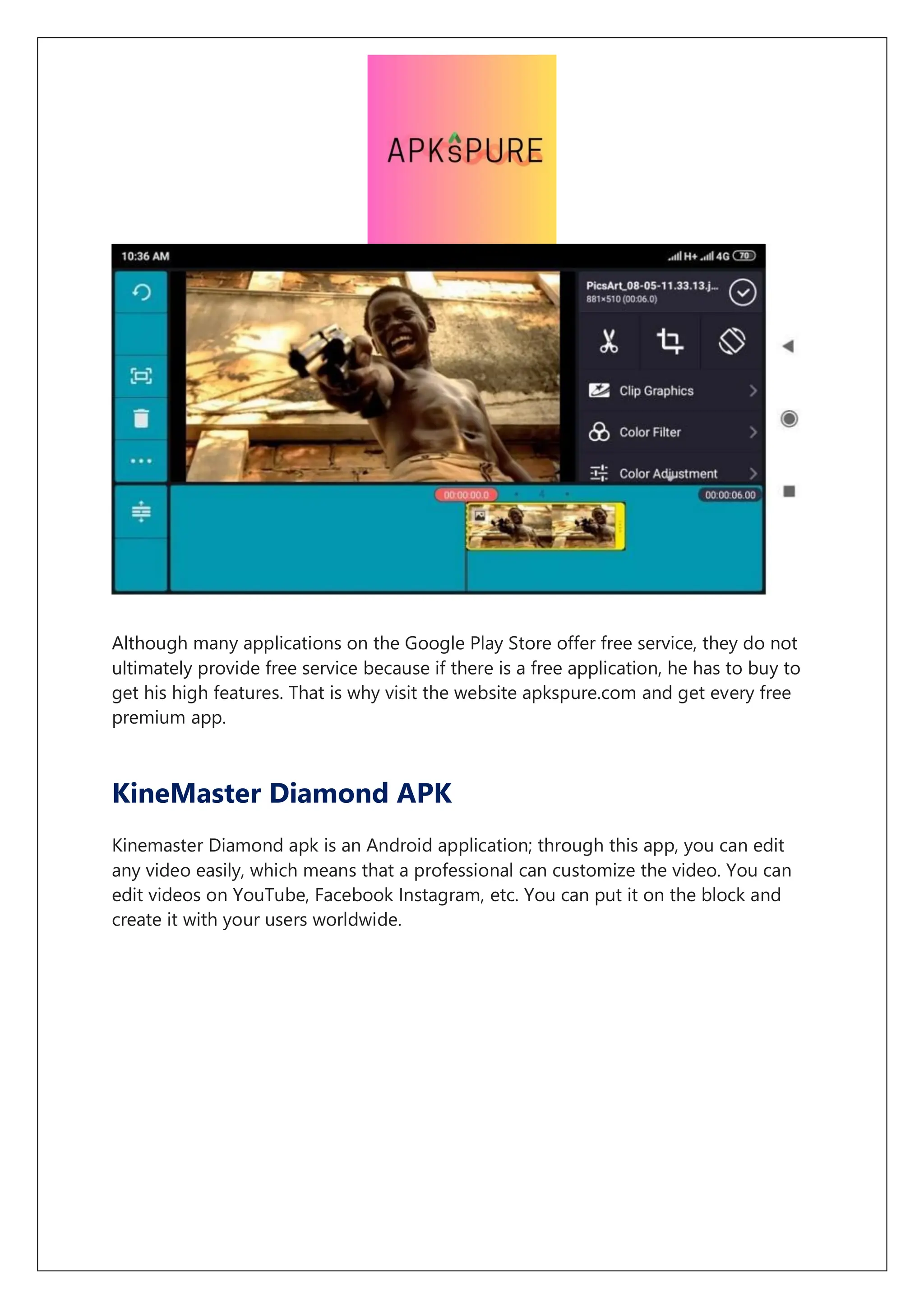 KineMaster Diamond APK v7.3.9.31678.GP (4K HD, No Watermark)