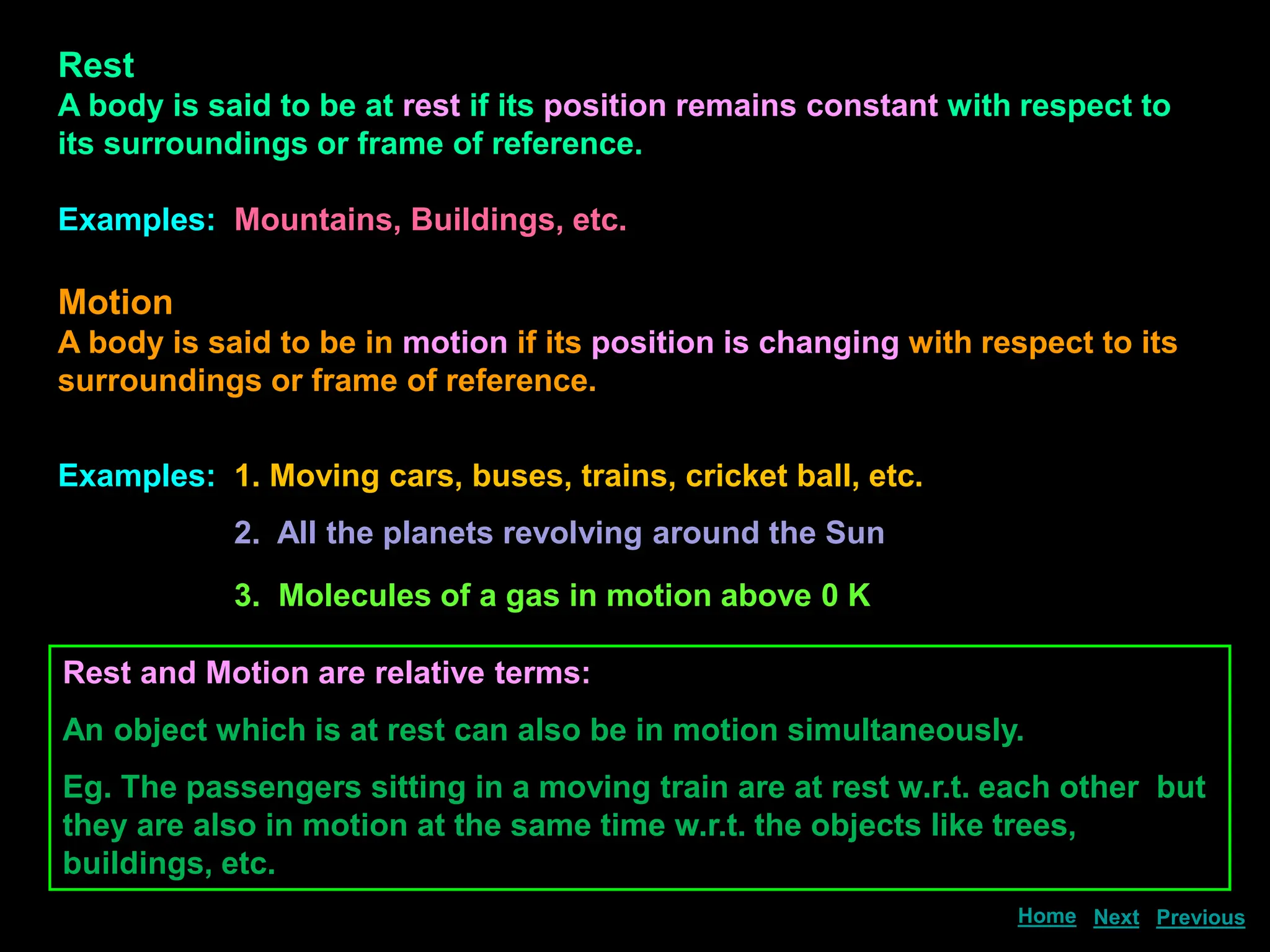 Motion in One Dimension - Kinematics ppt | PPT