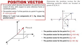 KINEMATICS - UNIT 2 - XI TH STANDARD | PDF