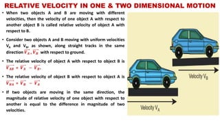 KINEMATICS - UNIT 2 - XI TH STANDARD | PDF