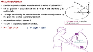 KINEMATICS - UNIT 2 - XI TH STANDARD | PDF
