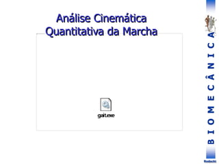 B
I
O
M
E
C
Â
N
I
C
A
Rodacki
Análise Cinemática
Quantitativa da Marcha
 