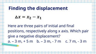 KINEMATICS.powerpoint presentation documents | PPTX