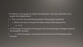 Kinematic Quantities and Position Along a Straight Line | PPT