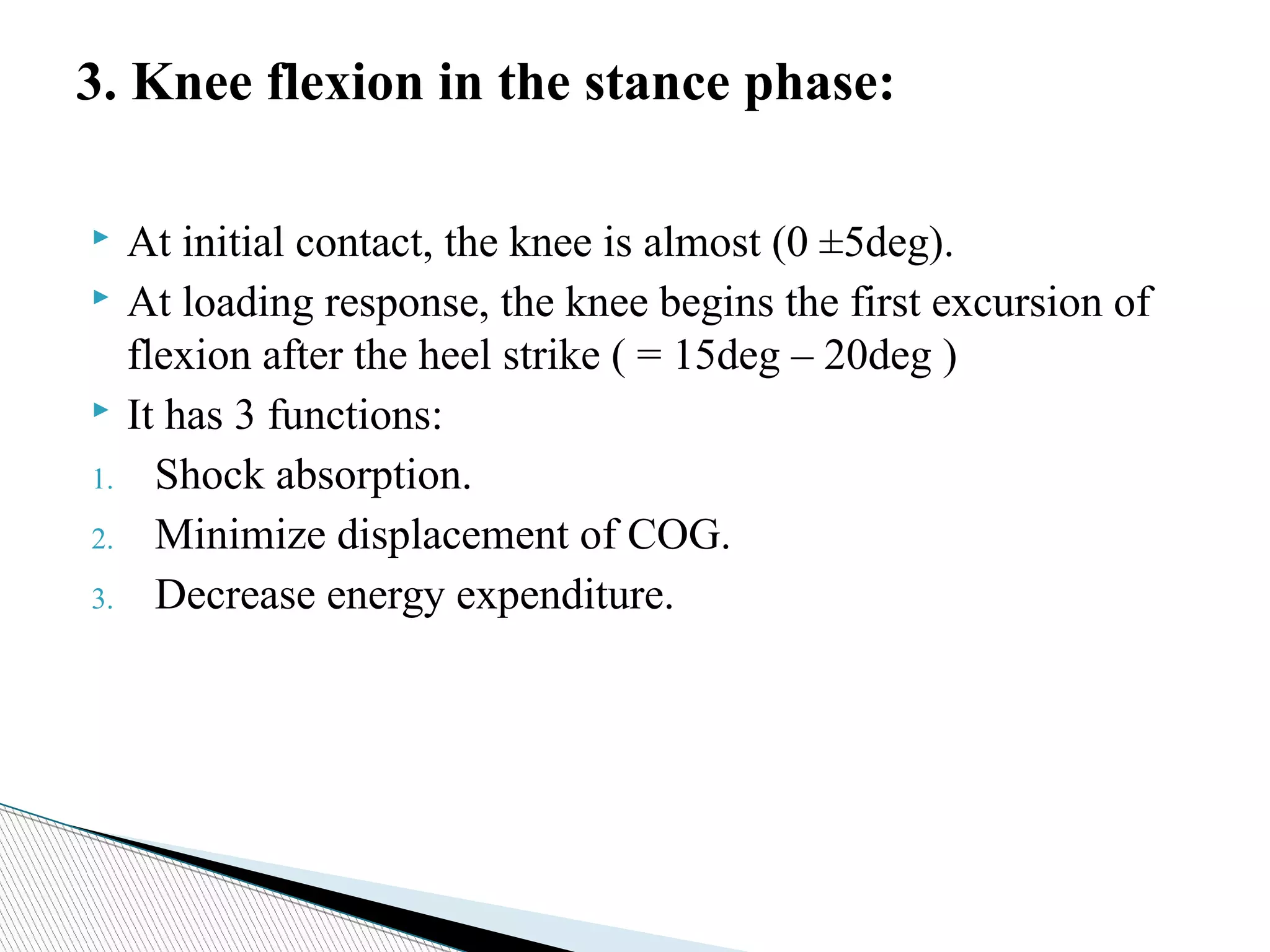 Kinematics and kinetics of gait | PDF