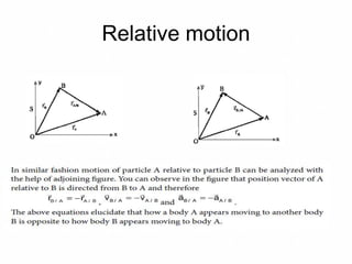 Relative motion
 