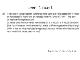 Level 1 ncert
 