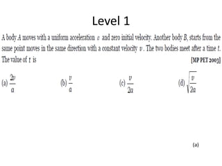Level 1
(a)
 