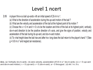 Level 1 ncert
 
