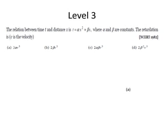 Level 3
(a)
 