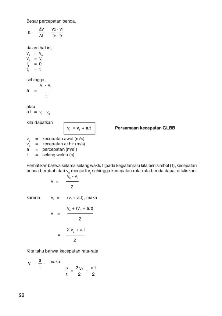 Kinematika gerak lurus