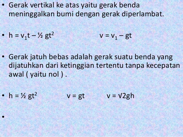 KINEMATIKA GERAK LURUS