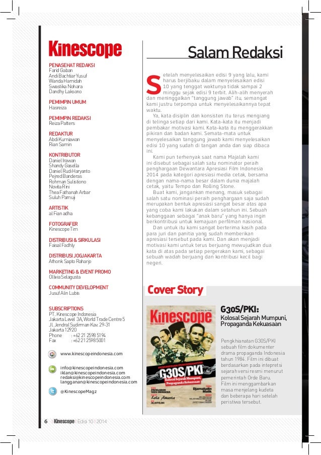KinescopeMagz 10th Edition, 2014