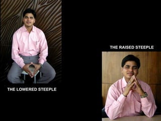 THE LOWERED STEEPLE THE RAISED STEEPLE 