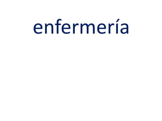 enfermería