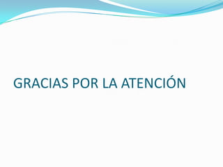 GRACIAS POR LA ATENCIÓN
 