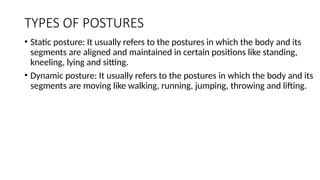 Physiotherapy KINESIOLOGY OF POSTURE FINAL-1.pptx