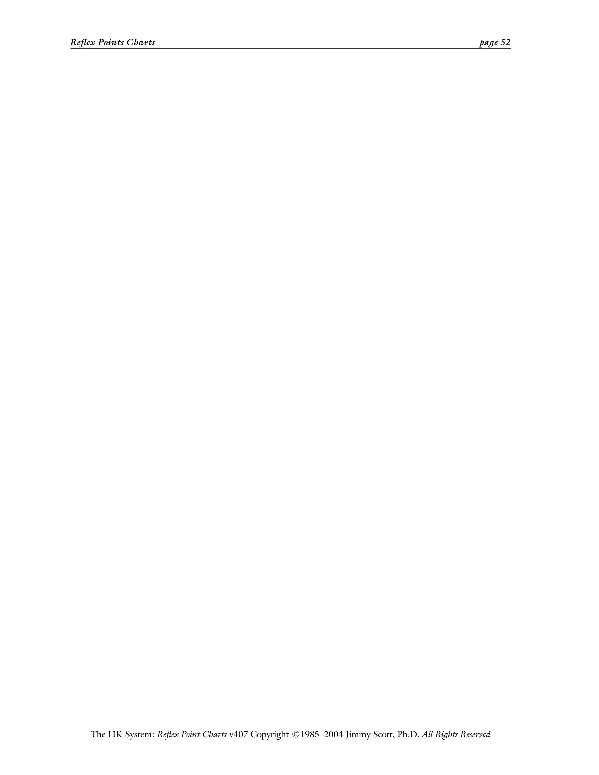 Reflex Points Charts page 52
The HK System: Reflex Point Charts v407 Copyright ©1985–2004 Jimmy Scott, Ph.D. All Rights Reserved
 