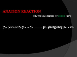 Kinetic aspects of metal complexes | PPTX