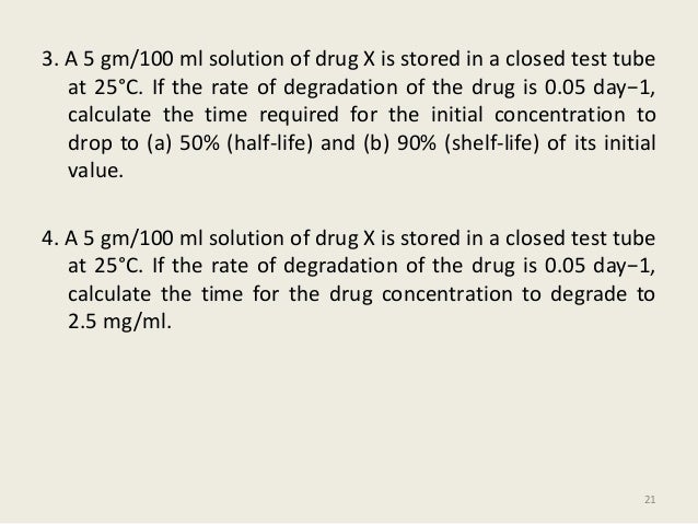 Shelf Life Calculator For Pharmaceutical Products