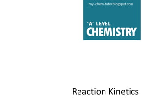 Reaction Kinetics

 