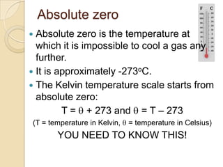 Kinetic theory | PPTX