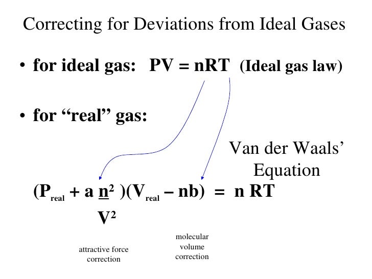 kinetic theory and non ideal gases ideal gases