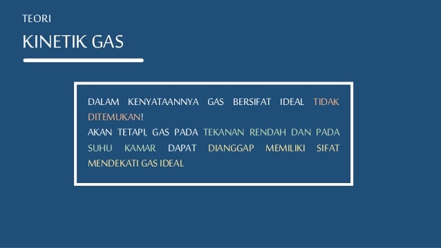 Kinetik Gas Ideal Fisika