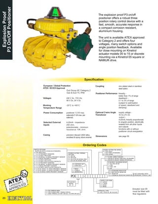Kinetrol Rotary Actuator Catalog March 2018 | PDF