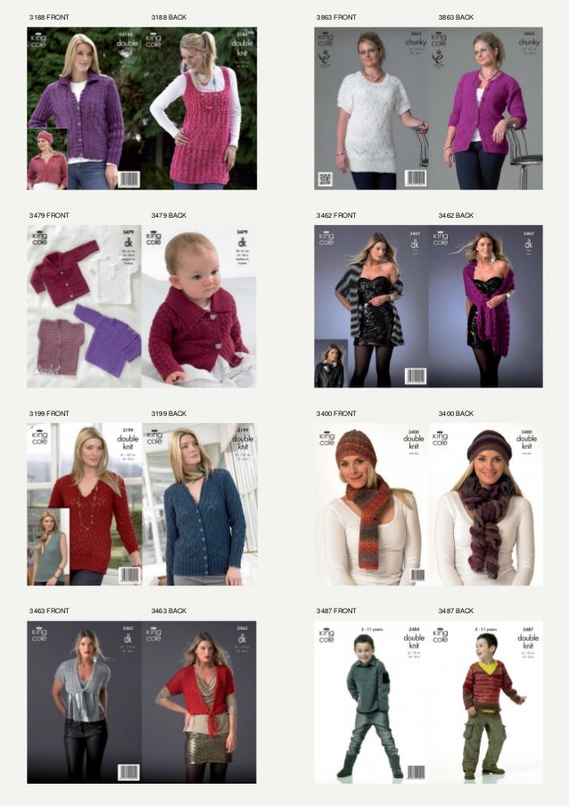 King Cole Knitting Patterns Catalogue