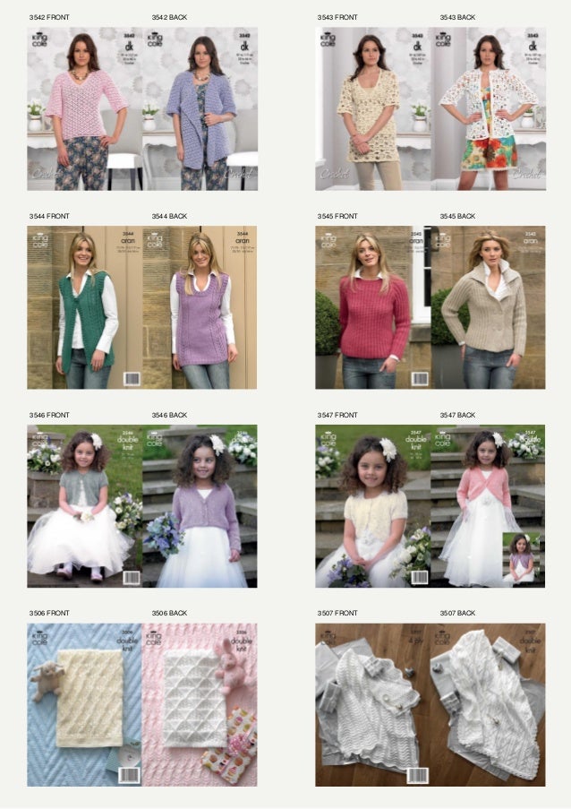 King Cole Knitting Patterns Catalogue