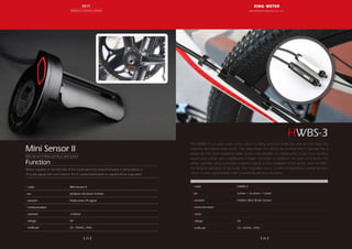 King meter-2017 display catalogues